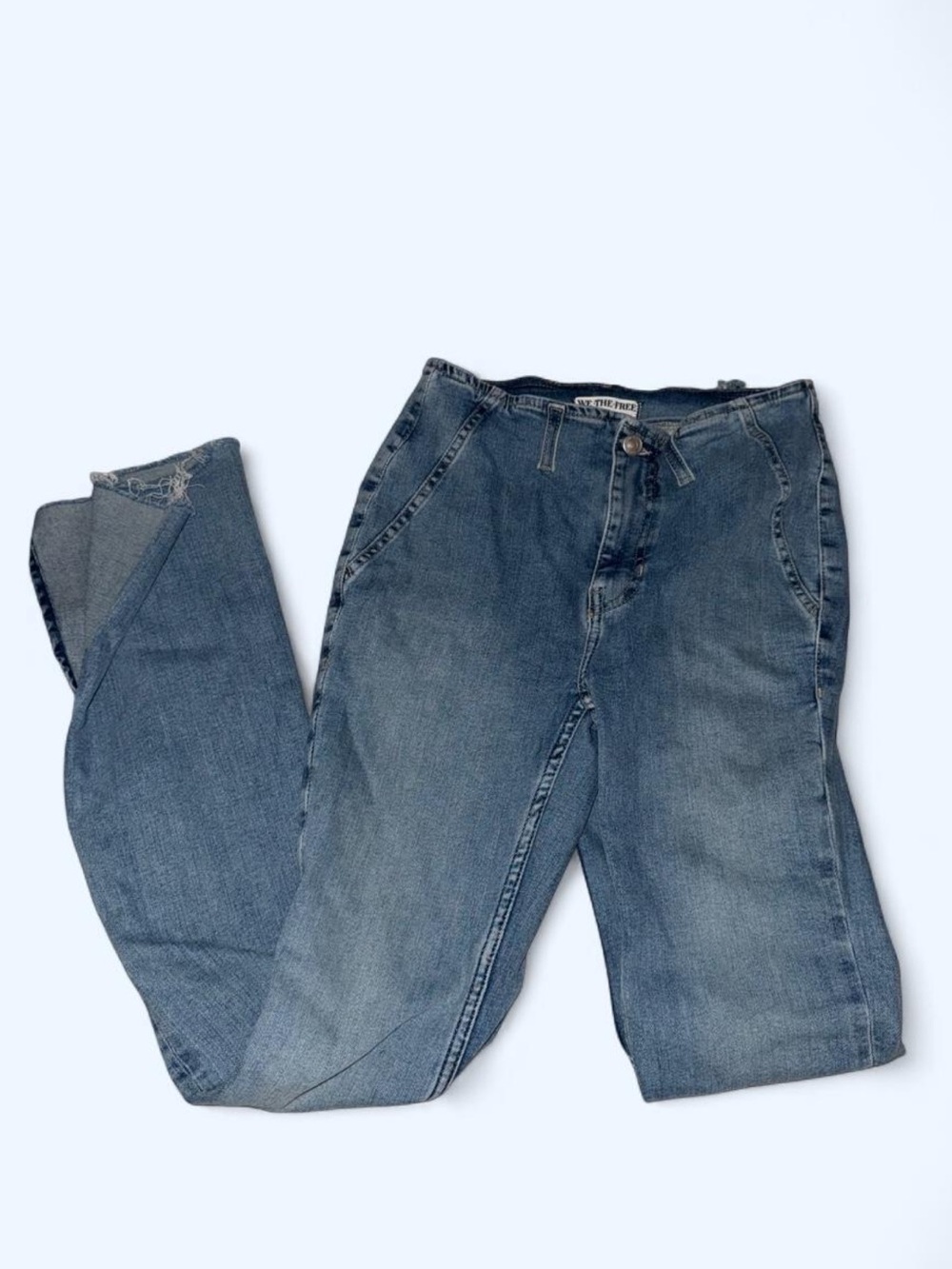 Free People slim flare jean